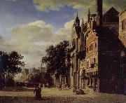 Jan van der Heyden Gothic churches china oil painting artist
